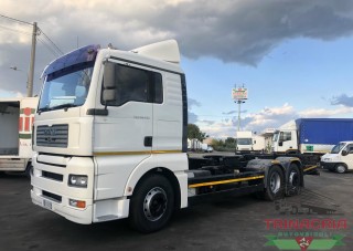 Trinacria Autoveicoli S.r.l. Autocarro Camion Furgone Man Tga 26.430 3 ASSI casse mobili 2005