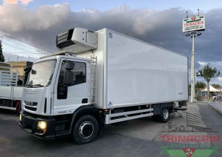 Trinacria Autoveicoli S.r.l. Autocarro Camion Furgone cassone frigo Iveco Eurocargo 140E22 FRIGO ANNO 2011