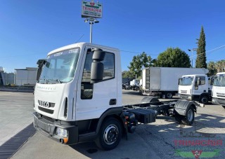 Trinacria Autoveicoli S.r.l. Autocarro Camion Furgone cassone frigo Iveco Eurocargo 100E18 telaio 3.690 ANNO 2010
