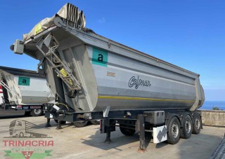 Trinacria Autoveicoli S.r.l. Autocarro Camion Furgone cassone frigo Zorzi Semirimorchio ribaltabile 30 mq anno 2012