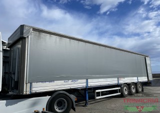 Trinacria Autoveicoli S.r.l. Autocarro Camion Furgone cassone frigo Zorzi Semirimorchio centinato 13,60 Carmosino 2001 soll e sterz alza e abbassa