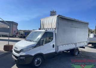 Trinacria Autoveicoli S.r.l. Autocarro Camion Furgone Iveco daily 35C15 cassone con centina e telo 2015