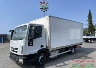 Trinacria Autoveicoli S.r.l. Autocarro Camion Furgone Iveco Eurocargo 75E19 Furgone e Sponda 2015