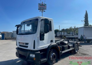 Trinacria Autoveicoli S.r.l. Autocarro Camion Furgone usato Iveco Eurocargo 140E25 scarrabile 14 ton nuovo 2012
