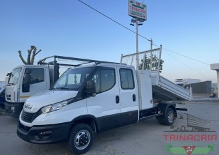 Trinacria Autoveicoli S.r.l. Autocarro Camion Furgone Iveco daily 35C16 doppia cabina cassone fisso 2020