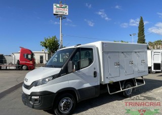 Trinacria Autoveicoli S.r.l. Autocarro Camion Furgone Iveco Daily 35C14 Furgone isotermico frigo cellette Coldcar RRC 2018