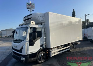 Trinacria Autoveicoli S.r.l. Autocarro Camion Furgone Iveco Eurocargo 100E19 Furgone Isotermico GRUPPO FRIGO carrier pneumatico sponda 2016